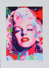 Previously city included san francisco ca. James Francis Gill Grafik Pink Marilyn Artmix24