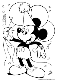 He is one of the most recognizable cartoon characters ever. Mickey Mouse Free Printable Coloring Pages Overview 1 Mickey Coloring Pages Mickey Mouse Coloring Pages Happy Birthday Coloring Pages