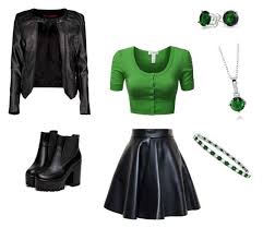 Casual Shego Kim Possible Kim Possible Outfit Nerdy Outfits Winter Fashion Outfits