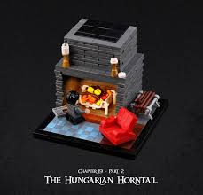 Harry Potter And The Goblet Of Fire Chapter 26 Chapter 19 The Hungarian Horntail Part 2 Lego Hogwarts Lego Harry Potter Legos