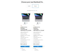 After reading about macbook pro refresh today, i have seen the official price for macbook pro and macbook air for malaysia. The Apple Macbook Pro 16 Inch Now Available In Malaysia Retails Up To Rm26719 Lowyat Net