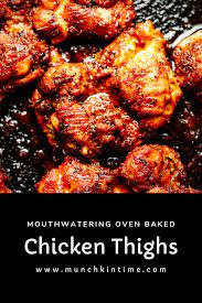 30 Min Oven Baked Boneless Skinless Chicken Thighs Chicken Thights Recipes Boneless Chicken Thigh Recipes Oven Baked Chicken Thighs