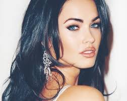 CARBON Black Megan Fox CUSTOM 22 Inches 100g Regular Set Silky Remy Hair  Extensions Clip in Jet Black 1