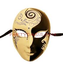 Black And White Masquerade Masks Full Face Art Deco Full Face Mask Mask Full Face Mask Cool Masks