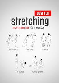 Post Run Stretching Post Workout Stretches Running Workouts Stretches For Runners