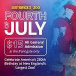 Fourth of July at Southwick’s Zoo