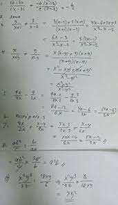 Check spelling or type a new query. Sederhanakan Bentuk Bentuk Aljabar Berikut 1 3b Bx Per Cx 3c 2 3b Bx Per Cx 3c 3 3 X 1 Brainly Co Id