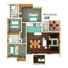 3 Bedroom House Floor Plan Thezambianarchitect Wordpress Com Zambia Architecture House Free House Plans Three Bedroom House Plan Bedroom House Plans