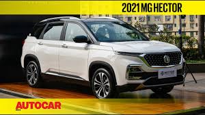 The mg hector dual tone comes in 2 colours. 2021 Mg Hector And Mg Hector Plus 7 Seater Walkaround First Look Autocar India Youtube