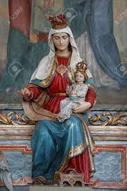 Maybe you would like to learn more about one of these? Virgin Mary With Baby Jesus Statue On The Altar Of Saints Cyril Stock Photo Picture And Royalty Free Image Image 125118237