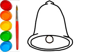 How To Draw A Bell Drawing And Coloring Bell Simple And Easy For Kids Youtube Easy guide 'how to draw' from artistro! how to draw a bell drawing and coloring bell simple and easy for kids