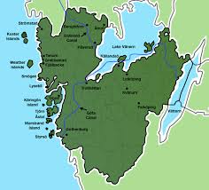 Islands, islands and more islands. Map Of West Sweden Sweden Sustainable Tourism Tourism