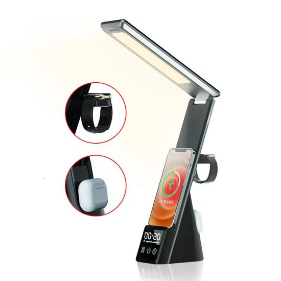 3-in-1 Desk Lamp Wireless Charger