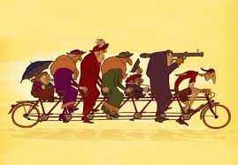 The song, les triplettes de belleville, preformed by mathieu m chedid. Les Triplettes De Belleville Fantoche