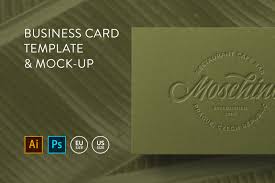 Business Card Template Mock Up 40 In Business Card Templates On Yellow Images Creative Store