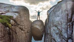 On the rock itself it was almost a reverse shower. Bus Zu Kjerag Lokal In Stavanger Stavanger Fjord Norway
