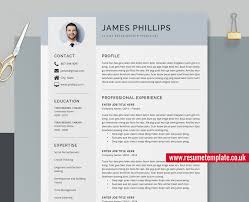 It's a simple template cv with word, ai, and psd files inside. Professional Resume Template For Ms Word Simple Cv Template Design Cv Layout 1 3 Page Resume Cover Letter And References For Instant Download James Resume Resumetemplate Co Uk
