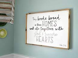 Putting The Finishing Touches On Our Kitchen Has Been On My To Do List For The Past Three Years We Gutted T Wooden Signs Diy Diy Wood Signs Rustic Wood Signs