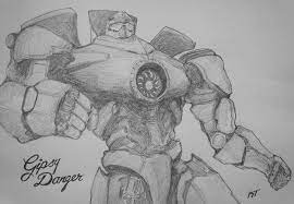 Pacific Rim Gipsy Danger Jaeger By V3t1k Gipsy Danger Pacific Rim Pacific Rim Jaeger