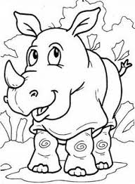 Download Animal Coloring Pages Momjunction Animal Coloring Pages Zoo Coloring Pages Rhino Coloring Pages