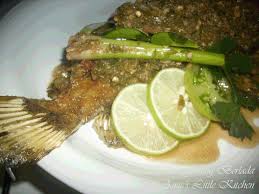 Bahan resepi ikan keli berlada sambal hijau sama je macam resepi lain. Amie S Little Kitchen Ikan Kerapu Goreng Berlada