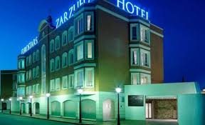 Business guests enjoy the breakfast. Hotel Eurostars Zarzuela Park Aravaca Madrid