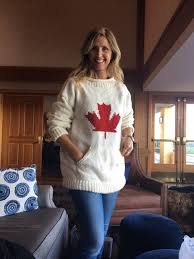 A perfect neutral to pair with other cool toned bright colors, like icy blues. Canadian Wool Maple Leaf Sweater Etsy