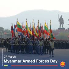 The military parade is now almost entirely ceremonial, though soldiers from time immemorial up until the late 19th century fought in formation. Asean On Twitter Happy Armed Forces Day To Our Myanmar Friends Originally Known As Resistance Day Myanmar Now Celebrates The Might Of Their Armed Forces Tatmadaw With Marching Parades And Display Of
