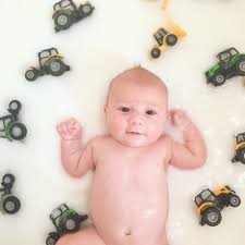 For now, you will want to have mild soap, a washcloth, and a plastic cup on hand. Milk Bath Photoshoot Ideas Baby Boy Novocom Top
