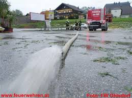 Schwere unwetter ziehen aktuell über deutschland und österreich. Ff Ohlsdorf Aufraumarbeiten Nach Hagel Auf Hochtouren