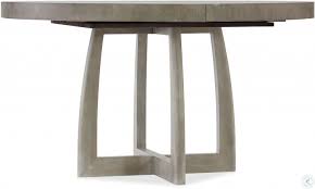 Similar pedestal dining tables at pottery barn are priced at $1,999. Affinity Gray 48 Round Pedestal Extendable Dining Table From Hooker Coleman Furniture