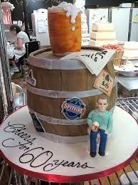 The cake blog is a community of bakers and cake lovers. Beer Birthday Cakes For Men Birthday Cake Gallery Birthday Cakes For Men Birthday Beer Cake Beer Barrel Cake