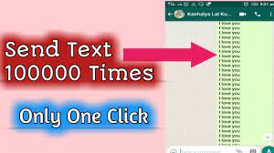 Love symbol💕 is a collection of symbols, emojis 😘, text art, and emoticons ( ‿ ). à¤¹ à¤¦ How To Send Text I Love You 10000 Times At Once Send Multiple Messages In Whatssapp Youtube