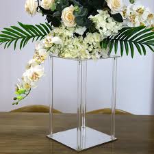 You can mix small quantities as long as you mix the same quantities of. Clear Acrylic Flower Stand Display Stands Table Centerpieces Efavormart