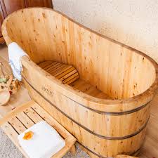 Freistehende holz badewanne holz badewanne holz badewannen. Heisser Verkauf Freistehende Holz Badewanne Mit Massagefunktion Whirlpool Badewanne Cedar Badewanne Buy Holz Freistehende Badewannen Moderne Farbige Badewannen Tragbare Mini Badewanne Product On Alibaba Com