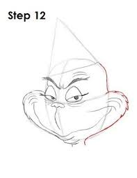 Pin On Grinch Drawing Steps