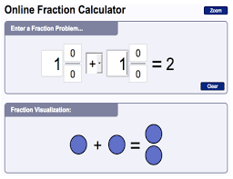 The math calculator will evaluate your problem down to a final solution. Online Fraction Calculator 1 Australian Curriculum Lessons