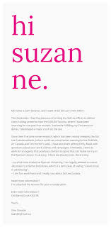 The recipient to whom the candidate sends an application does not know the candidate personally. Sample Cover Letter Very Non Traditional Big Personality For Design Media Content Producer Creative Industries Ryerson University