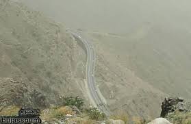 طريق ابها جـــيزان عقبة ضلع اضغط لكي تشوف صورة لهذا الطريق