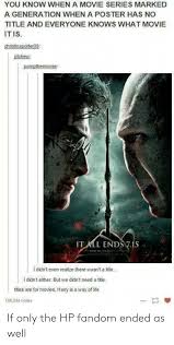 6,887 likes · 3 talking about this. You Know When A Movie Series Marked A Generation When A Poster Has No Title And Everyone Knows What Movie Itis Ptchew It All En Ds715 I Didn T Even Realize There Wasn T