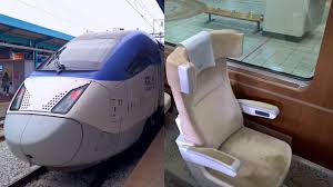 Korea High Speed Rail In First Class Ktx Sancheon Iksan Seoul Yongsan