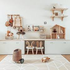 A Sheet Of Plywood And Some Ikea Drawers And Just Look At How Faustine Rose In France Has Created A Playroom Of Ou Kids Room Design Ikea Drawers Kids Playroom