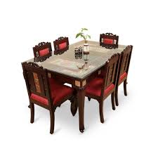 Relaxed vintage in style, this table and chair set with a bench will enrich your dining room with charming style. 6 Seater Dining Table Set Online The Money Saving Price Gorevizon