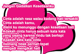 Bila kalian memiliki pasangan, dan ingin memberikan sesuatu hal yang romantis, maka kalian bisa kok menggunakan puisi romantis pendek yang satu ini. Romantis Buat Pacar Tersayang Puisi Cinta Nusagates
