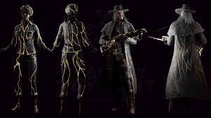 Hangman's trick is a teachable perk unique to the pig. Dead By Daylight Upcoming Skins Leaked Also Legendary Konami Code Clocktower Easter Eggs Instructions Cross Play Code Leaked Anniversary Skins Renders Leaksbydaylight