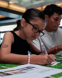 Designing kit numbers with Tucker & Edwin for Childhood Cancer Awareness  Month 🎨 Check them out