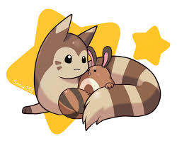 Ilustration Of Furret And Setret Pokemon Cute Pokemon Pictures Pokemon Teams Pokemon