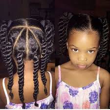 Little black girl's hair tends to be kinkier and thicker than other girls' hair types. Little Girl Hairstyles Black Kids Hair Style Kids