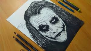 Prismacolor art color pencil sketch colored pencil drawing joker hd wallpaper realistic drawings joker drawings drawings art. Easy Pencil Sk H Joker Drawing Novocom Top