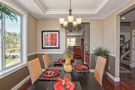 Ideal as a background color for smaller rooms or for use as an accent wall, this shade makes a nice addition to any dining room and is a perfect choice for a room upgrade you have planned. Pin By Pacific Lifestyle Homes On New Home Kitchens Baths And Great Rooms Dining Room Paint Colors Beautiful Dining Rooms Living Room Paint